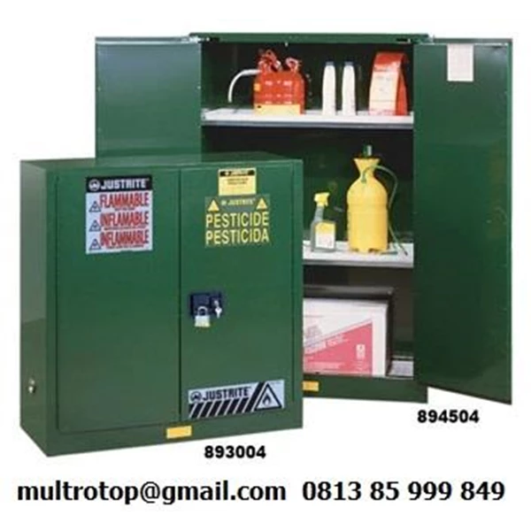 Red Safety CAbinet for Combustible 896001