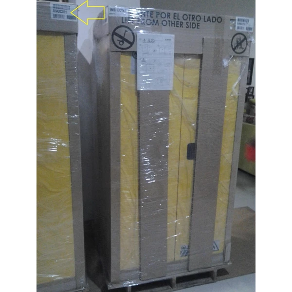 Yellow Flammable Safety Cabinet 893000 kapasitas 30 gallon