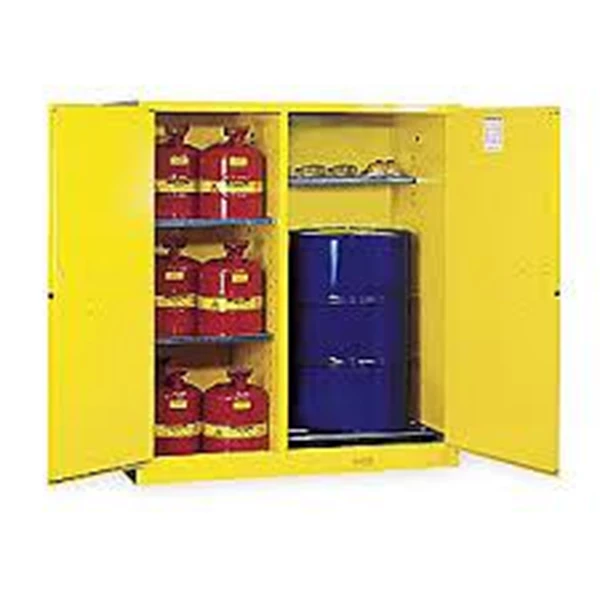 Yellow Flammable Safety Cabinet 893000 kapasitas 30 gallon